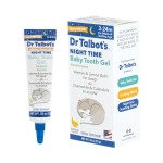 Dr. Talbot\'s Night Time Baby Tooth Gel for Sore Gums - .53 oz Tube - Banana Flavor - for Ages 3-24 Months