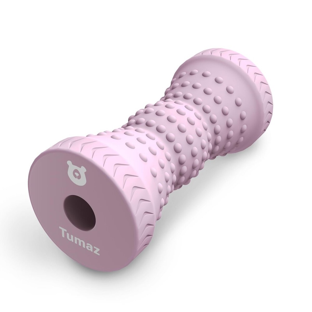 Tumaz Foot Roller for Plantar Fasciitis ReliefFoot Massage Roller for Alleviate Planter Facetious Pain,Arch Pain,Trigger Points & Deep Tissue, Portable - Reflexology Tool,Pink