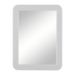 ARTLYMERS Magnetic Locker Mirror, 5x7 Real Glass Small Mirrors for Locker with Magnetic Backing, for School Locker, Bathroom, Household Refrigerator, Locker Accessory (Grey)
