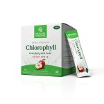 Nature\'s Sunshine Chlorophyll Stick Packs: Supercharge Your Detox and Boost Gut Health in Convenient, Delicious Stick Packs (Crisp Apple)