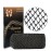 SPMKTBOZAI African Net Sponge Authentic, African Exfoliating Sponge Real African Net Black Owned, African Bath Sponge Back Scrubber, Body Exfoliator Shower Bath Accessories (Black)