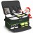 YOREPEK Large 2 Layer Golf Trunk Organizer for 2 Size14 Pair Shoes, Car Golf Locker Gifts For Golfers Men, Golfing Organizers And Storage Store All Golfer Stuff, Car Trunk Organizer, GREEN