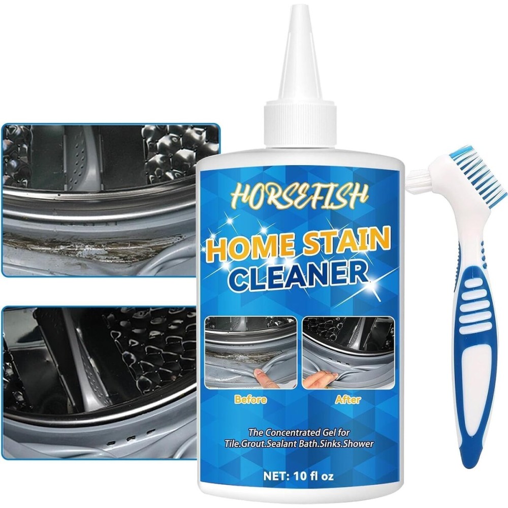 Washing Machine Cleaner, 10 Fl Oz Household Home Remover Gel for Washing Machine, Refrigerator Strips, Cleaner For Tiles Grout Sealant Bathroom Cleaning Home Kitchen Sinks Cleaning Grout Cleaner