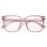PANNER Oversized Square Blue Light Blocking Glasses for Women Men Anti Glare Reduce Eyestrain Computer Glasses(Pearl Pink)