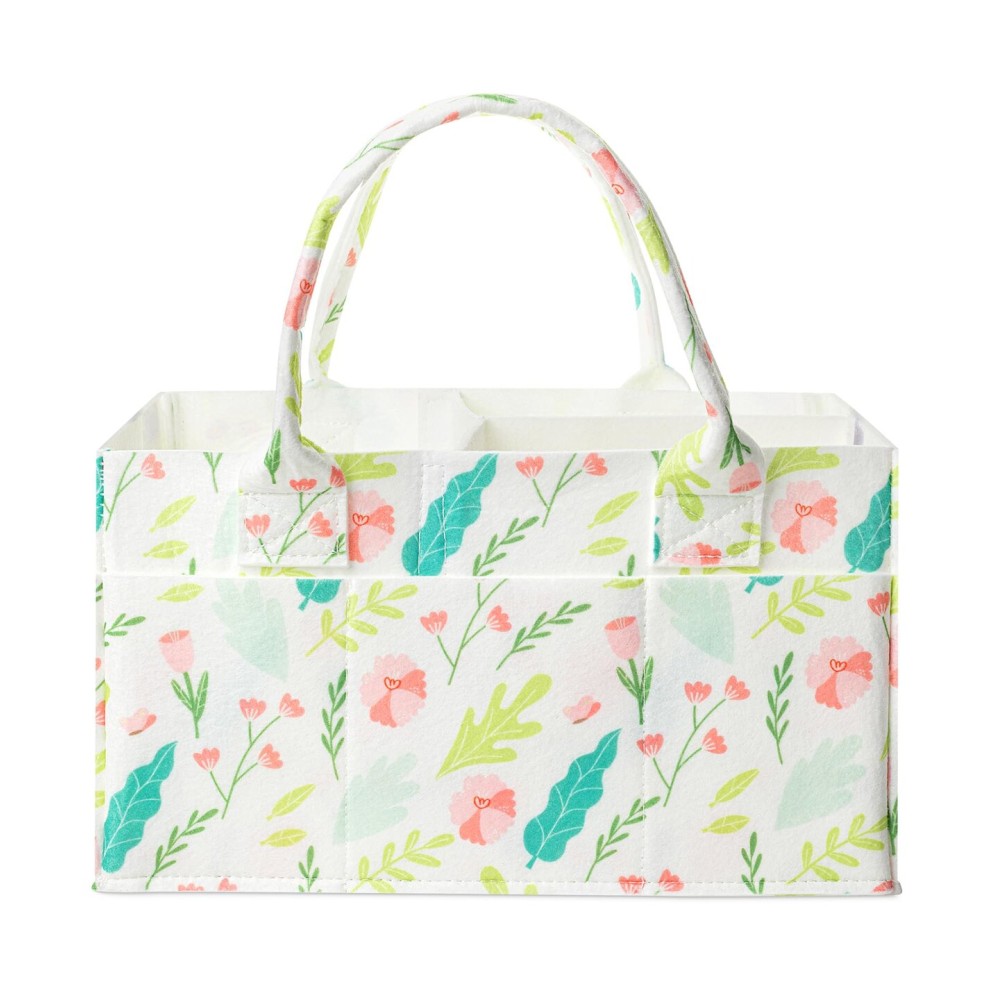 Mr. Pen- Baby Diaper Caddy Organizer, Blooming Palette, Diaper Organizer, Car Diaper Caddy