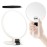 B Beauty Planet 30X Magnifying Mirror, Hand Mirror with Handle, Double Sided Hand Mirror with 30X/1X Magnification, Travel Essential Portable Foldable Makeup Mirror for Precision Makeup White