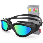 ZIONOR Kids Swim Goggles, G1MINI SE Anti-Fog Swimming Goggles for Kid Child 6-14