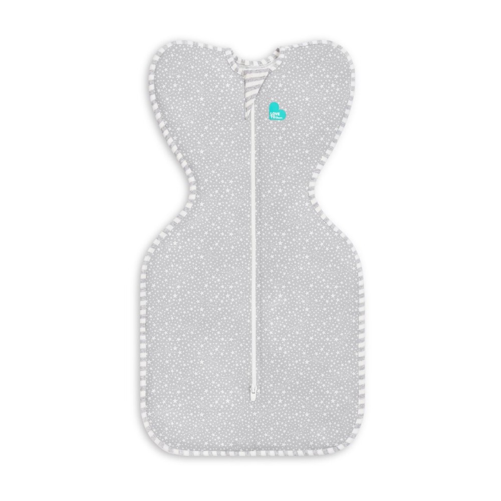 Love to Dream Swaddle UP, Baby Sleep Sack, Self-Soothing Swaddles for Newborns, Improves Sleep, Snug Fit Helps Calm Startle Reflex, Newborn Essentials for Baby, 8-13 lbs, Gray Stardust