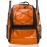 Athletico Youth Baseball Bag - Bat Backpack for Baseball, T-Ball & Softball Equipment & Gear | Holds Bat, Helmet, Glove | Fence Hook (Orange)