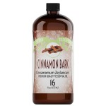 Good Essential Cinnamon Bark Oil Bulk, 16oz - Large Bottle for Humidifier, Massage, Diffuser, Bath Bomb, Skin & Hair Care