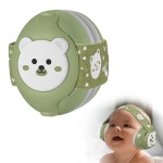 YomauiYee Baby Earmuffs-Infant Ear Protection for Babies 0-36 Months, 25dB NRR Baby Noise Cancelling Headphones with Little Bear Design,Baby Flight Essentials for Travel/Improves Sleep/Outdoor