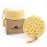 myHomeBody Bath Sponge, Foam Loofah, Body Scrubber for Bathing, Exfoliating Shower Pouf for Shower - Large Size, Lots of Lather, Round, 2 Pack