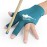 Roaming Breathable Billiard Gloves for Men Left Hand, Elastic Pool Gloves for Shooters Snooker Carom Cue Sport (Green-Left Hand, Small-Medium)