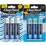 ChapStick Lip Balm Moisturizer 2-in-1 Lipcare SPF 15 Bundle -Cool Mint 3-Pack + Original 2-Pack, 0.15 Oz Ea (5 Piece Set)
