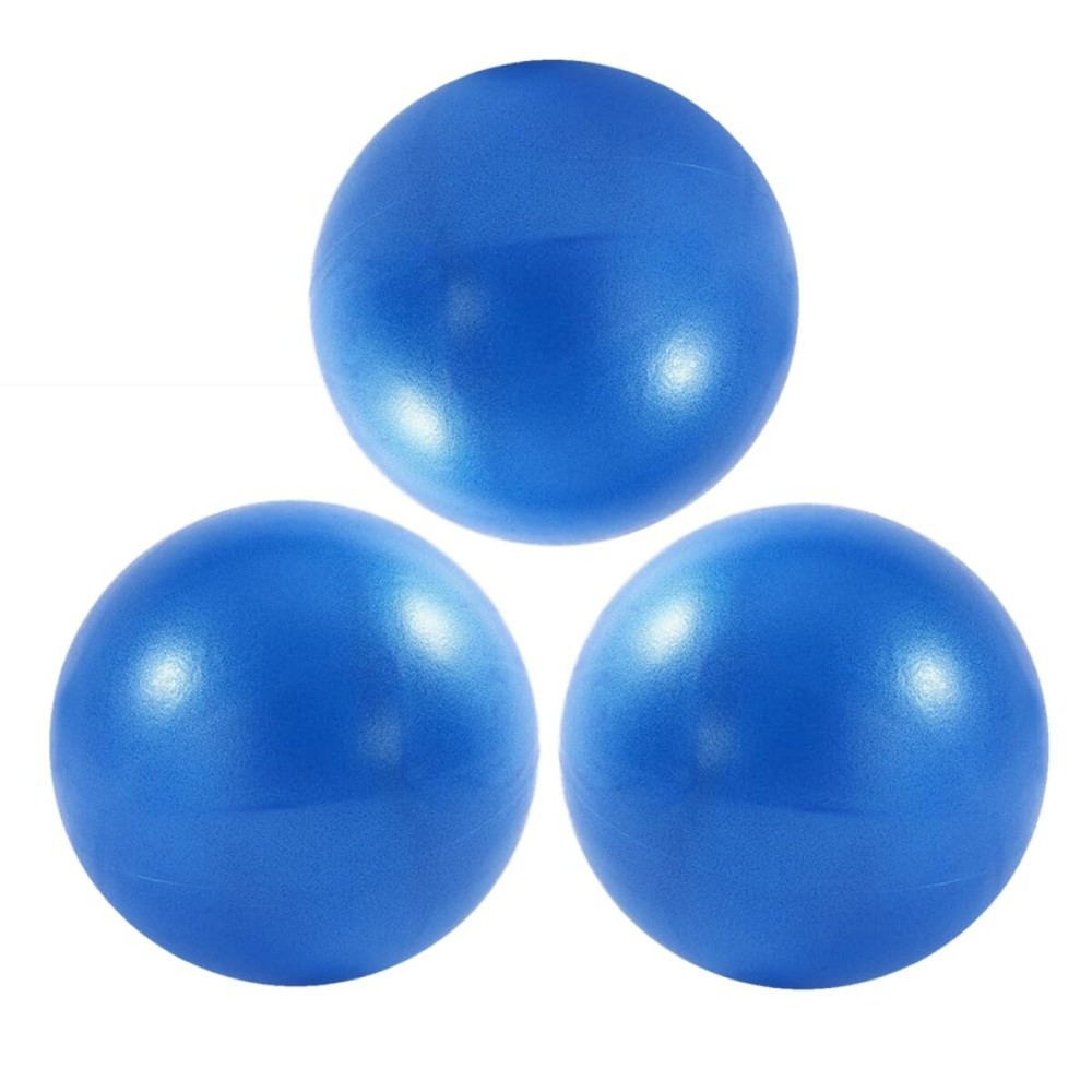 ElwynnLane 9 Inch Exercise Pilates Ball Mini Exercise Barre Ball for Yoga,Stability Exercise Training Gym Anti Burst and Slip Resistant Balls Physical Therapy Improves Balance