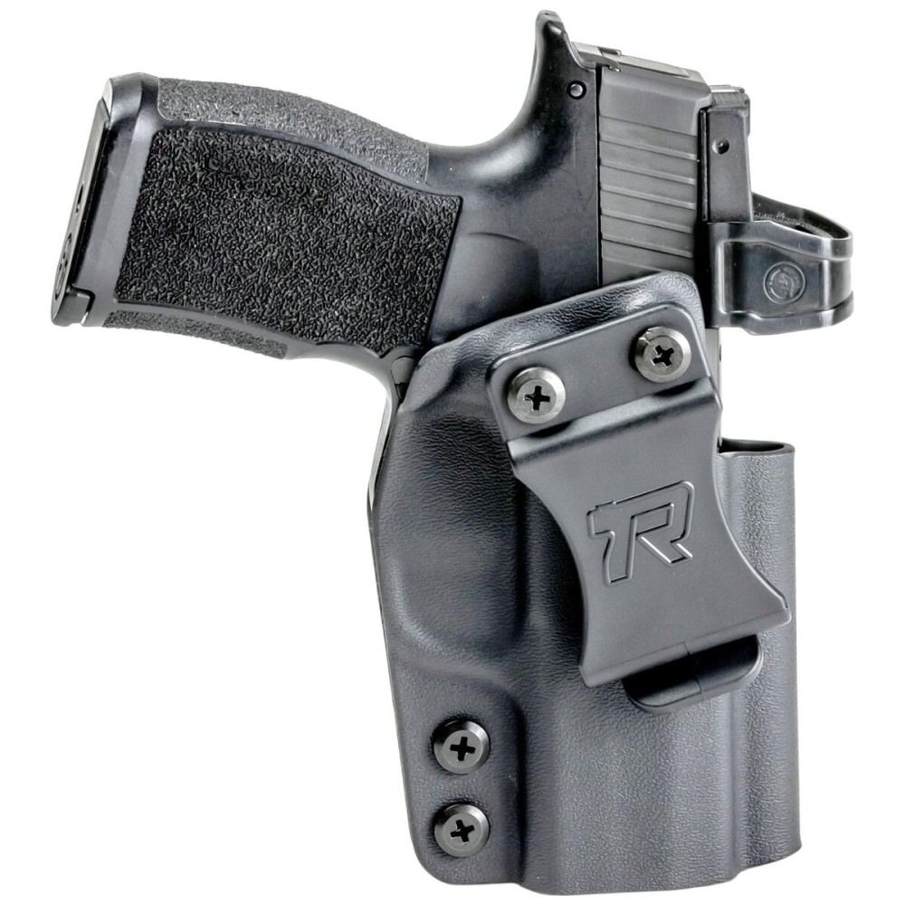 Rounded IWB Holster Fits: Glock 29 30 30SF Holster - RH - Black Kydex - Concealment Express - American Made