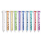 Ryan & Rose Cutie Dose - Baby Medicine Dispenser Syringe (10 Pack)