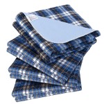 Washable Bed Pads, Non-Slip Bed Pads for Incontinence (34 x 36, 4 Pack) - Waterproof and Reusable Underpads for Adults, Kids, and Pets