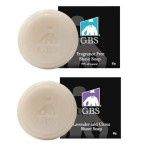 G.B.S Natural Fragrance Free & Lavender Citrus Shaving Soap with Shea Butter for Sensitive Skin Shave Soap for Men (Pack of 2)