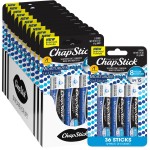 ChapStick Lip Moisturizer, Original 2-in-1 Lipcare SPF 12 3-Packs (12 Sets/36 Tubes) - Bulk Lip Balm, New Formula, 0.15 Oz Ea