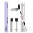 GAQQI Lash Cluster Glue, Lash Bond and Seal Waterproof, Bond & Seal Eyelash Glue for Clusters, Eyelash Adhesive Black Long-Lasting 72H, Latex-Free5ml+5ml