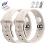 LYJEE Motion Sickness Bands for Adults and Kids Nausea Relief for Pregnant Women Seasickness Wristband for Cruise Ship Essentials white