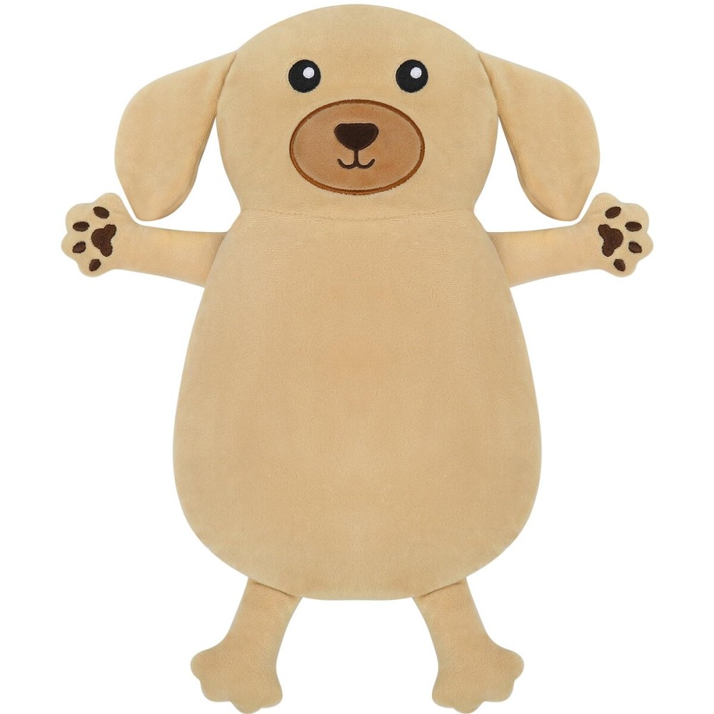 Microwave Heating Pad for Pain Relief, 16 x 11 Microwavable Heating Pads for Cramps, Back Pain, Neck Shoulder, Muscles, Knee, Joints, Natural Heat Pack Moist Heat, Golden Retriever