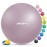 APEXUP Yoga Ball Exercise Ball, Anti Slip Stability Ball Chair, Heavy Duty Large Gym Ball for Fitness, Balance, Core Workout and Physical Therapy (L (23~26) 65cm, Mauve)