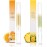 Meschett 2PCS Cuticle Oil Pens for Nail Care,Cuticle Revitalizer Oil Pen with Soft Brush,Cuticle Oil to Prevent Nail Cracking and Dry (Pineapple & Orange Flavor)