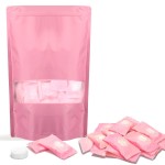 Classycoo Compressed Towel 100 PCS Tablets - Thick, Individually Wrapped Portable Disposable Face Towel Cotton Coin Cloth for Travel, Camping, Hiking, Beauty, Wipes(Soft, Odorless, 9.64 x 7 IN)