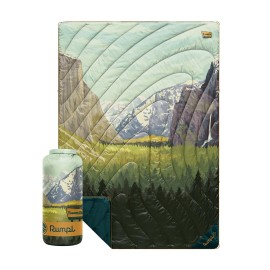 Rumpl Original Puffy Yosemite National Park Blanket for Camping and Outdoors, V2, Yosemite