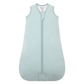 Mosebears Sleep Sack Baby Winter Wearable Blanket with 2-Way Zipper,2.5 TOG Cotton Sleep Sack Unisex (Calm Sage, 18-24 Months)