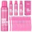 Hair Identifier Spray for Face Shaving Dermaplaning Tool 4 Pack Skin Body Dermaplaning Spray for Women with 16 Face Razor for Face Shaver Hair Removal Kit Excess Hair Dermaplane Razor for Women Face