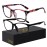 Oilway Blue-Light Blocking Glasses Computer Reading/Gaming/TV/Phones Glasses Fashion Anti Eyestrain UV Glasses for Women Men(H1-Black+Baohua)