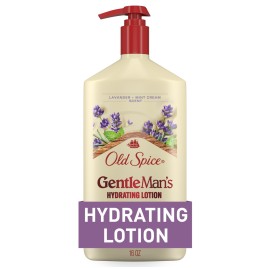 Old Spice Hand, Face & Body Lotion for Men, 24/7 Lightweight Moisturization with Vitamin B3, Instant Absorption, For All Skin Types, Lavender + Mint Cream Scent, 16 oz