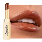 Depuplum Brown Lipstick for Women Hydrate Cream Lipstick Moisture Lip Gloss Sheer-Medium Coverage Shine Long Lasting Lipsticks for Dry Lips, DM94 Caramel