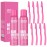 Hair Identifier Spray for Face Shaving Dermaplaning Tool 2 Pack Skin Body Dermaplaning Spray for Women with 8 Face Razor for Face Shaver Hair Removal Kit Excess Hair Dermaplane Razor for Women Face