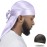 ForceWave Silky Durag for Men Wave Cap Satin Dorag for Men Women 360 Wave (Lilac)