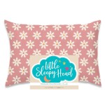 Little Sleepy Head Toddler Pillowcase, 100% Cotton & Hypoallergenic Pillow Case for Toddler Pillow, Snug Fit Envelope Pillowcase, 13x18 Pillowcase, Pilllow Sold Separately (Daisies)
