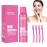 Hair Identifier Spray for Face Shaving Dermaplaning Tool Skin Body Dermaplaning Spray for Women with 4 Face Razor for Face Shaver Hair Removal Kit Excess Hair Dermaplane Razor for Women Face