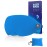 Mavogel Cotton Sleep Mask - Breathable Light Blocking Sleep Eye Mask, Soft Comfortable Night Sleeping Mask for Men Women, Eye Cover for Travel/Shift Work/Nap, Includes Travel Pouch (Cobalt Blue)
