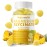 Magnesium Glycinate Gummies 1000mg - Sugar Free Magnesium Potassium Supplement with Vitamin D, B6, CoQ10 for Calm Mood & Sleep Support - 60 Pineapple Gummies -1 Pack