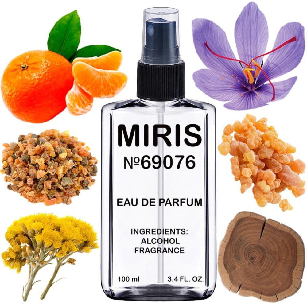MIRIS No. 69076, Inspired by Ganymede Extrait, Long-Lasting Unisex Eau de Parfum for Women & Men, Spray 3.4 Fl Oz / 100 ml