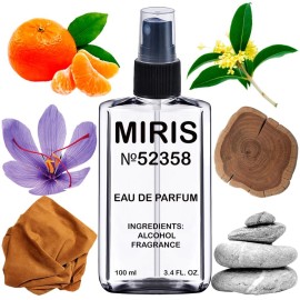 MIRIS No. 52358, Inspired by Ganymede, Long-Lasting Unisex Eau de Parfum for Women & Men, Spray 3.4 Fl Oz / 100 ml