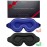 BeeVines Sleep Mask, 2 Pack 3D Contoured Sleeping Eye Masks for Lash Extensions, Night Molded Covers with Adjustable Strap, Eye Shade Cover Lashes Extension for Traveling Yoga Nap(Black & Blue)