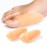 Promifun Gel Bunion Protector Shield, 10 Pack of Bunion Pads and Cushions, Bunion Guard for Big Toe, Relieve Foot Pain from Friction, Rubbing and Pressure - Beige