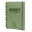 Nextnoid Hardcover Fitness Journal Workout Planner for Men & Women - A5(5.7 x 8.3) Sturdy Workout Log Book to Track Gym & Home Workouts - Green