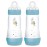 MAM 11oz Easy Start Anti-Colic Baby Bottles, Fast Flow, Breastfeeding-Like Silicone Nipple, Reduces Colic, Gas, & Reflux, Easy-to-Clean, BPA-Free, 4 Plus Months