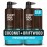 Every Man Jack Coconut + Driftwood Mens Body Wash for All Skin Types - Cleanse, Hydrate, and Smell Great - Free of Parabens, Phtalates, and Dyes - 33.8 fl oz (2 Pack)