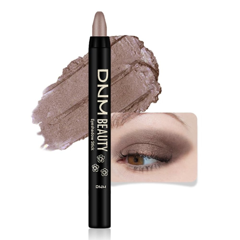 evpct Taupe Shimmer Cream Eye Shadow Brightener Sticks Set for Eyes, Taupe Shimmery Matte Pencil Eye shadow Applicator Stick Pen Palette Makeup Waterproof sombras en crema para ojos 19